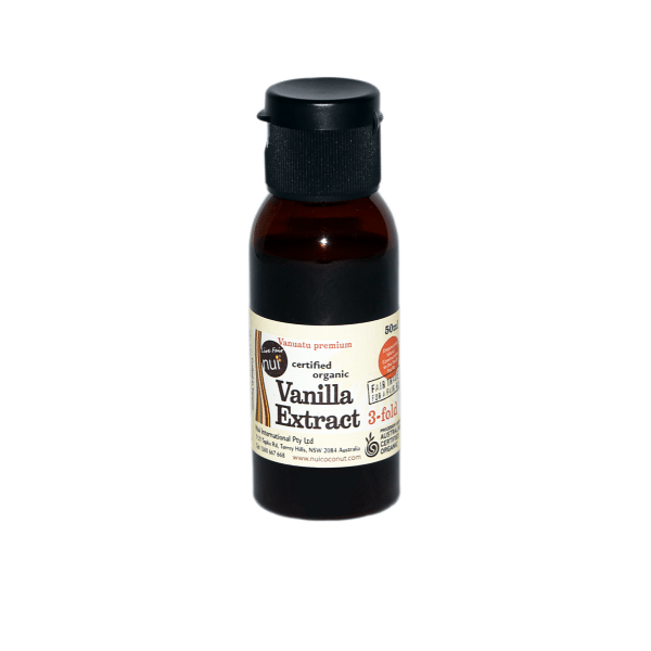 Organic vanilla extract